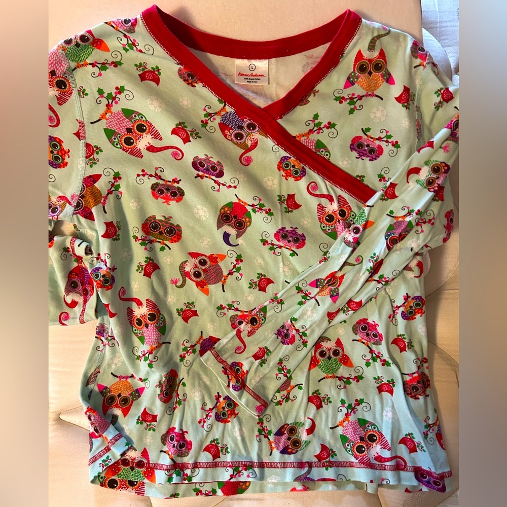 Hanna andersson women’s long sleeve pajama set